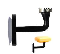 Porte-savon de salle de bain - PP magnétique 6,3 x 5 cm Égouttoir à savon amovible | Sans perçage pour barres de shampooing, salle de bain, cuisine, usage domestique