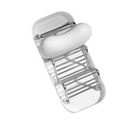 Porte-savon de salle de bain, rangement de salle de bain moderne avec vidage automatique, base pour savon avec égouttoir, pour appartement, cuisine, évier, comptoir, résidence, hôtel, maison de