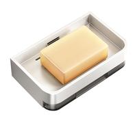 Porte-Savon de vidange avec bac d ' égouttage Amovible, White