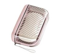 Porte-savon de voyage,porte-savon de voyage, Boîte à savon portable avec couvercle, Porte-savon étanche, barre de drainage, étui à savon pour douche, récipient à savon Portable pour voyage, Camping, s