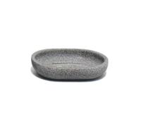 Douceur d'Intérieur Porte-savon "Granite" design 12 cm Gris G