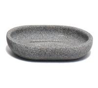 Porte Savon Design "Granite" 12cm Gris Gris G