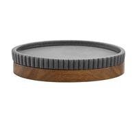Douceur d'Intérieur Porte-savon design Niagara 14 cm Anthracite G
