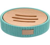 Porte-savon DKD Home Decor 11 x 11 x 2,5 cm ciment vert