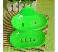 Porte-Savon Double Compartiment avec Panier de Rangement et Support for Savon et éponge, idéal for la Salle de Bain et la Cuisine.(E)
