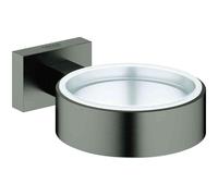 Porte Savon Douche Grohe Essentials Cube 72x28x107mm Hard Graphite brossé