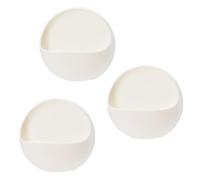 Porte-Savon, Drain Mural à Ventouse Multicolore (Lot de 2)(Blanco)