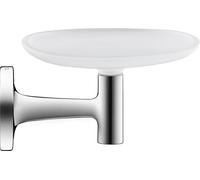 Duravit Porte-savon Starck T 0099331000, chromé, verre mat, mural