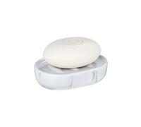 Wenko - Porte savon effet marbre Adrada - Blanc - Adrada Blanc