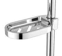 Porte-Savon en ABS avec Glissière de Douche Réglable (Diam x 0.98inch)