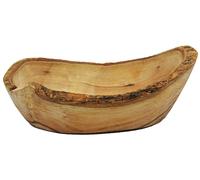 Porte-savon en bois d'olivier Ovale rustique env. 11-12 cm chaque porte-savon est unique