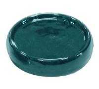 Porte Savon en Céramique "Bullea" 10cm Bleu Émeraude Bleu G