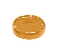 Porte Savon en Céramique "Bullea" 10cm Ocre G