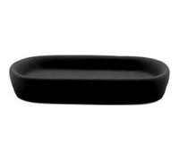 Porte-Savon en Céramique "Ceralia" 13cm Noir Noir G