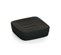 PORTE-SAVON EN CÉRAMIQUE NOIRE CALLA