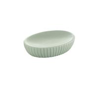 PORTE-SAVON EN CÉRAMIQUE VERT SAUGE MALVA