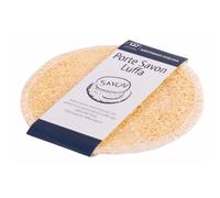 Porte savon en luffa rond