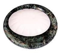 Porte-savon en marbre vert - Porte-vaisselle en marbre poli et brillant - Accessoire de salle de bain magnifiquement conçu - par CraftsOfEgypt