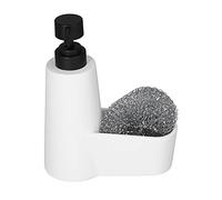 Porte-Savon en Mousse avec Balle en Acier | Mousse Riche et Riche pour Un Nettoyage approfondi | Pompe à Savon pour Les Mains pour lavabo de Salle de Bain/Cuisine | Construction (White)