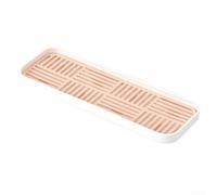 Porte-savon en plastique pour évier à 2 couches Bleu (rose)