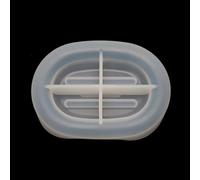 Porte-savon en silicone fait à la main moule porte-savon plateau résine moulage résine époxy porte-vaisselle moules époxy silicone porte-clés