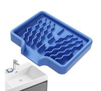 Porte-savon en silicone | Porte-savon drainant | Porte-savon avec drainage | Porte-savon drainant | Porte-savon de douche doux | Porte-savon | Distributeur de savon pour salle de bain et cuisine