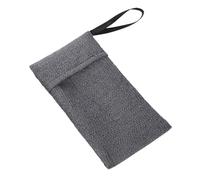 Porte-savon exfoliant en maille filet pour salle de bain - Boucle de suspension pour économiser de l'espace et durabilité - Filet double couche en nylon