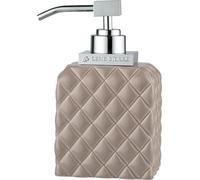 Porte-savon FURNLUX Portia Beige 7cm / Couleur principale : Beige / Dimensions : 7 x 16 x 9 cm