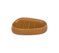 - Porte Savon "Galet" 12cm Marron Tabac