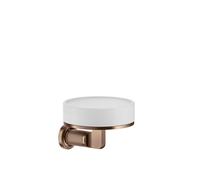 Porte-savon Gessi Inciso blanc mat pour montage mural, 58501708, Couleur: Cuivre brossé PVD
