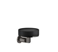 Porte-savon Gessi Inciso noir mat pour montage mural, 58502706, Couleur: Métal noir PVD