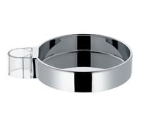 Porte-savon - hansgrohe - Casetta'C. - Chromé - Matériau synthétique - Pour barres de douche 22mm
