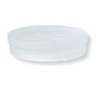 Porte-savon HEWI Serie 477 4770202005 115 mm, verre blanc mat