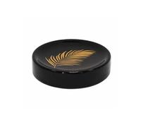 Porte Savon Imprimé "Orbella" 11cm Noir