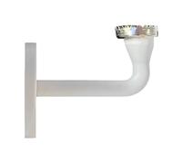 Porte-savon magnétique - 6,3 cm - Support mural sans perçage | Support magnétique flottant amovible pour l'organisation de la salle de bain et l'entretien de la propreté, surfaces lisses en acier