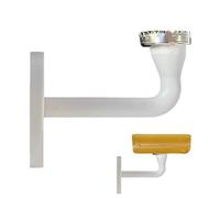 Porte-savon magnétique - Support de nettoyage flottant, plateau de placement vertical collant, cadre de support à sec, support de barre de lavage amovible, outil d'arrangement minimal d'évier