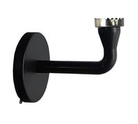 Porte-savon magnétique - Support flottant pour économiseur de savon, plateau de positionnement vertical adhésif, support de séchage, support de barre de lavage amovible, outil