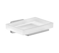 Porte-savon mural chromé Gedy pour salle de bains 000044111300200