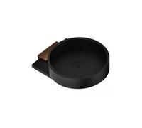 Porte-savon mural GALLA en laiton noir et doré 11,5 x10,7 x3,4 cm