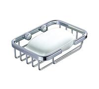 Porte Savon Mural INOX Mat Porte-Savon Douche en Acier Inoxydable avec Vis Boite à Savon Panier à Savon pour Salle de Bain Douche Cuisine Hôtel 8.5x12x 3cm (1PCS)