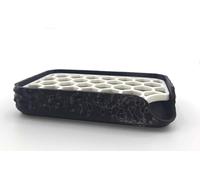 Porte-Savon Noir Original à Égouttage Rapide - Grille Amovible, Séchage Efficace, Facile à Nettoyer, Plastique Écologique, Idéal Salle de Bain, Douche, Cuisine et Évier, Fabrication Française (Blanc)