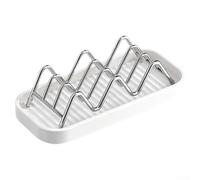 Porte-savon Ondulé 304 pour Douche Anti-Glisse Porte-savon Ondulé