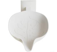 Porte-savon Plastique PP Design Feuille Naturelle(L White)