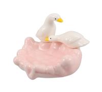 Porte-Savon Plateau avec système d'évacuation d'eau - Décoration de Salle Bain Charmante for Adultes Invités pour Les fêtes