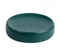 Porte-Savon Porte-Savon Ovale en Porcelaine for Salle de Bain et Cuisine Décoration Indispensable pour Votre Appartement(Green,Solid Color)