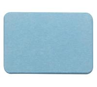 Porte-Savon Porte-Savon rectangulaire Multicolore, Absorbant à séchage Rapide, for évier de comptoir de Salle de Bain(Blue)