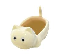 Porte-savon - Porte-savons en barre auto-drainant avec motif de chats mignons | Plateau à savon pour chat | Boîte de salle de bain pour lavabo de douche et organisation de rangement domestique ajoutan