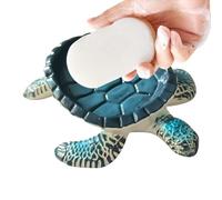 Porte-Savon pour Douche, décoration de Distributeur en Forme de Tortue, Support de Savon avec Drainage Automatique, pour évier de Cuisine, Salle de Bain, Douche, comptoir et Appartement