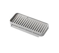 Porte-Savon pour Douche Plateau Silicone Égouttant Rangement pour Éponge De | Savonnière Portable pour Salle de Bain Pour Maison Cuisine Comptoir Appartement Bureau Hôtel Camping-car Gris Grand