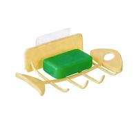 Porte-savon pour douche - Support de rangement mural en ABS durable et étanche - Garde les savons au sec et organisés - Idéal pour la salle de bain, la cuisine et l'évier